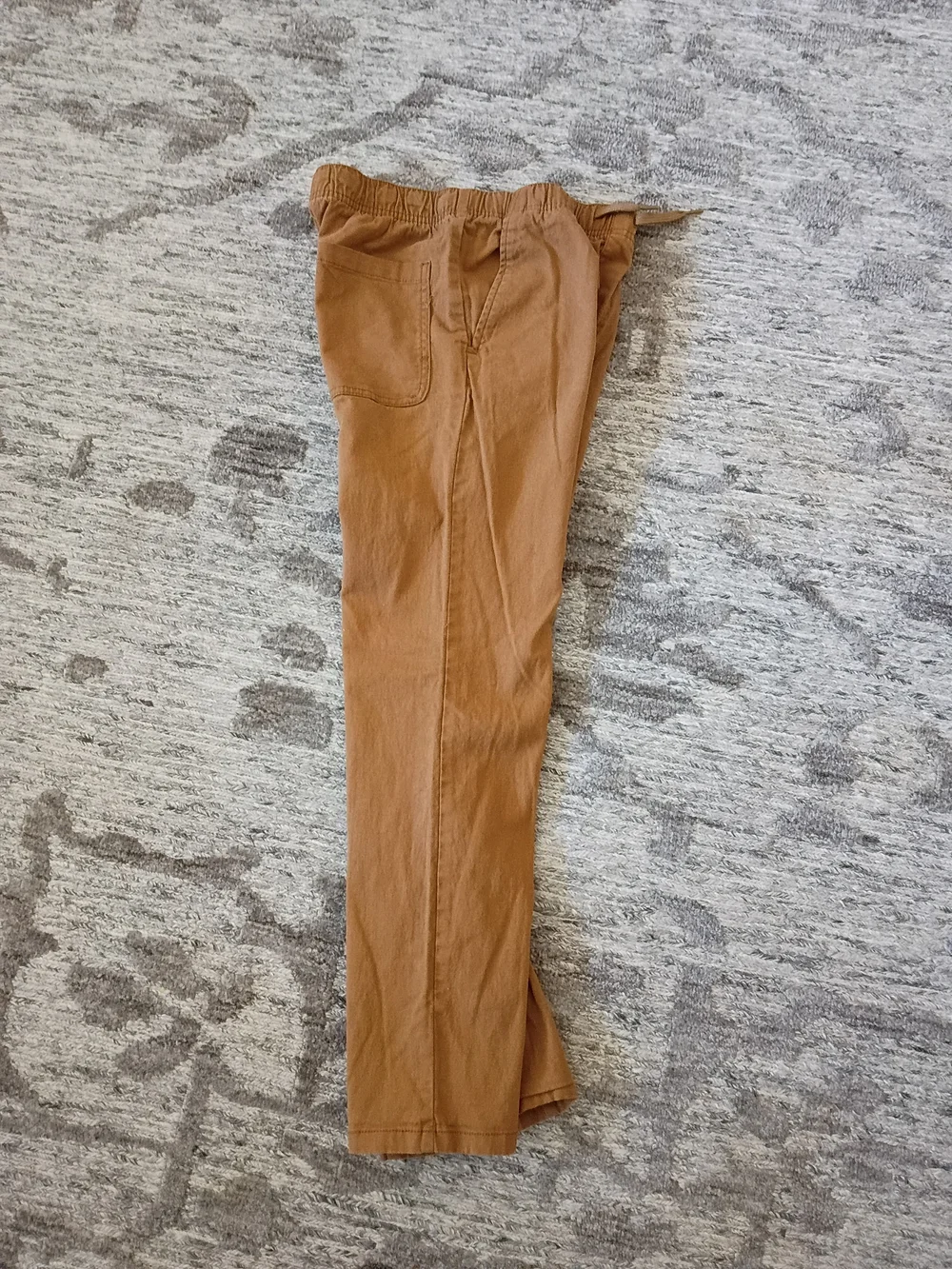 Old Navy Boys XL (14-16) Straight Leg Built-In Flex  Chinos in Camel Brown
